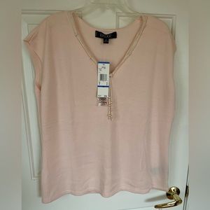 NWT Kasper Short Sleeve Top